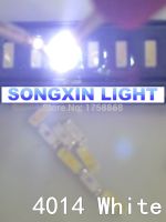 【❉HOT SALE❉】 Vzhengsha Everlight 4014 Smd Led สีขาว100ชิ้น Smd/Smt 4014ไดโอด Led สีขาวเย็น0.2W ชิป Led 15-25lm 60ma