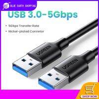 USB 3.0สายถ่ายโอนข้อมูลแบบตัวผู้ไปยังตัวผู้สำหรับที่ระบายความร้อนแล็ปทอปดีวีดีฮาร์ดไดรฟ์เสริมและเครื่องเล่นดิสก์ Blu-ray