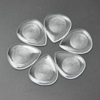 50pcs Heavy 2mm Teardrop Waterdrop Clear Guitar Picks Plectrums For Electric Guitar Jazz