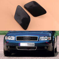 beler Pair Bumper Headlight Headlamp Washer Cap Unpaint Cover Fit For Audi A4 B6 Quattro 2002-2005 8E0955276,8E0955275