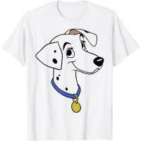 Cartoon One Hundred and One Dalmatians Cruella De Vil  graphic cotton O-neck T-shirt for men