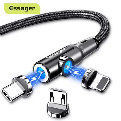 （SPOT EXPRESS） Essager Magnetic CableUSBFor iPhone XiaomiFast Charging ChargerPhoneType C Wire Cord
