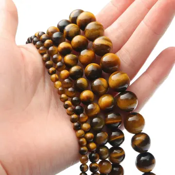 Wholesale Natural Colorful Tiger Eye Loose Round Stone Beads for Jewelry  Making DIY Bracelet Accessories4 6 8 10 12 MM