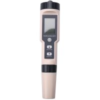 5 in 1 TDS/EC/PH/Salinity/Temperature Meter Digital Water Quality Monitor Tester for Pools, Drinking Water, Aquariums(with Backlight)