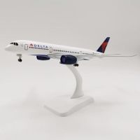 20ซม. 1:400ขนาดแอร์บัส A350เดลต้าสายการบินเครื่องบินอากาศยาน Diecast ของเล่นโมเดลอัลลอย Kids Toys รวม