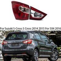 ไฟท้าย Suzuki S-Cross S 2014 2015ไฟเบรคสำหรับ SX4 2016ไฟท้ายรถไฟท้ายรถ