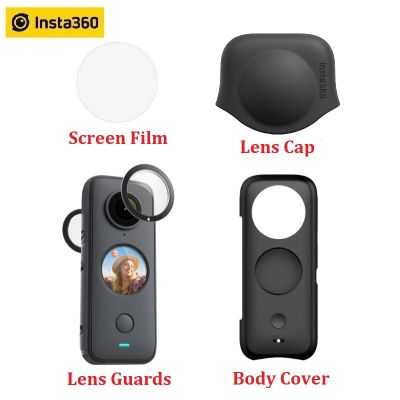 Insta360หนึ่ง X2หมวกพนักงานรักษาความปลลอดภัยร่างกายอุปกรณ์ป้องกันฝาครอบเดิมอุปกรณ์เสริมสำหรับ Insta 360หนึ่ง X 2