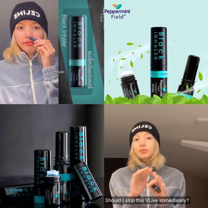 Ống Hít Peppermint Field Black Inhaler | Lazada.vn