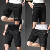 COD SDFERTREWWE short pants seluar lelaki Spot real shot men shorts Casual loose shorts Cropped Shorts Drawstring summer sports shorts Mens Clothing