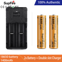 SupFire AB10 Strongไฟฉาย18650แบตเตอรี่Li-Ion 1400MAh 3.7V/4.2V