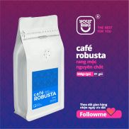 Cà Phê Robusta, Rang Mộc Xay Sẵn, Vị đắng, hậu mạnh Gu Cà Phê Espresso