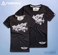 Rudedog เสื้อยืดชาย รุ่น Airline สีท็อปดำ (ราคาต่อตัว)