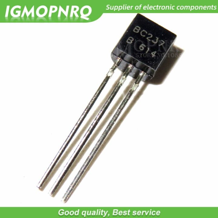 50PCS BC237B BC237 237 TO 92 NPN Low  Transistor New Original Free Shipping