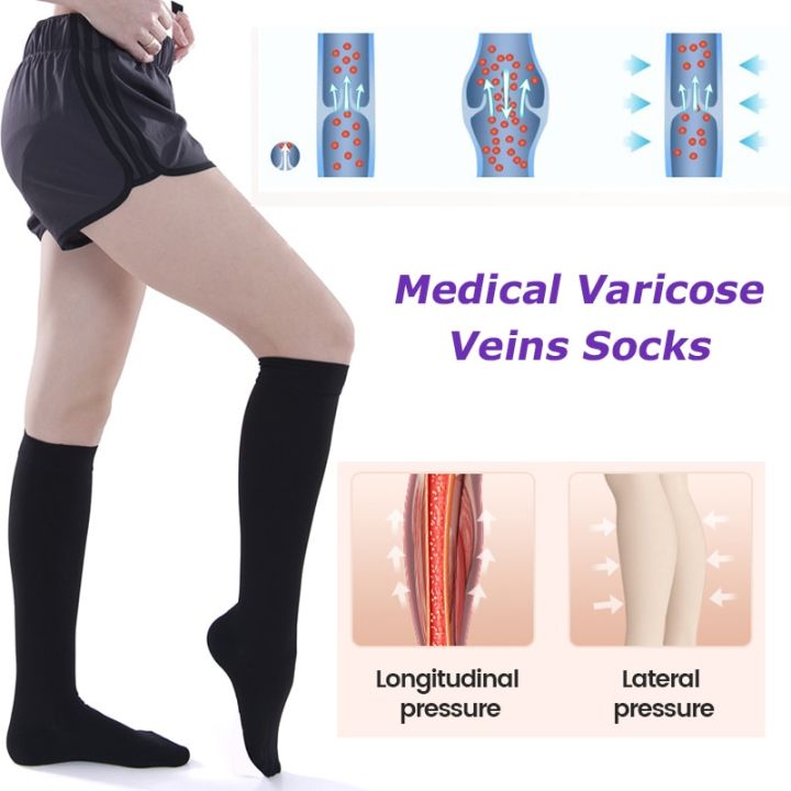 2022-medical-compression-socks-unisex-varicose-veins-socks-elastic-nursing-pressure-stockings-sleep-feet-varicose-vein-treatment