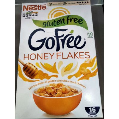 🔷New Arrival🔷 Nestle Gluten Free Honey Corn Flakes แผ่นข้าวโพด อบกรอบ ผสม น้ำผึ้ง เนสท์เล่  500 กรัม 🔷🔷