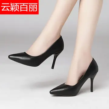 Amazon.co.jp: Buuke Pumps, Runable, Painless, High Instep, Ultimate Plain  Pointed Toe, Pin Heel Design, High Heels, Black, Spring, Summer, Autumn,  Winter, Recruit, Large Size, Lightweight, Easy to Take Off, Smooth :  Clothing,