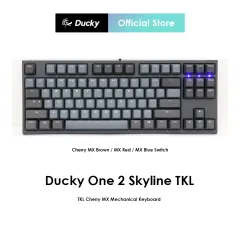 Ducky One 2 Skyline Pbt Seamless Double Shot Full Size Mechanical Keyboard  [Cherry Mx Brown/ Blue/ Red Switch] | Lazada