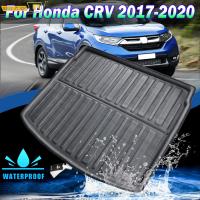 ตำแหน่งด้านบนด้านหลัง Boot Cargo Liner Trunk สำหรับ Honda CRV CR-V 2017 2018 2019 2021 2020ชั้นถาดกระเป๋าเดินทางโคลน Kick พรม