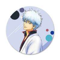 Gintama ตู้เย็นอะนิเมะญี่ปุ่นขนาด58มม. ที่เปิดขวดของตกแต่งแม่เหล็กในครัว