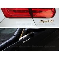 1 X 3D Metal Sport Car Body Side Rear Emblem Badge Sticker Dedal Logo Auto Truck