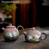 【hot】✿♝▩ Kiln change ceramics Chinese tea set porcelain teapot Oolong kettle Jingdezhen customization