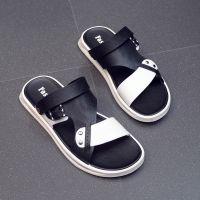 The new youth summer beach slippers amphibious outside shoes men sandals sandals students outdoor leisure trend boom ☌☇