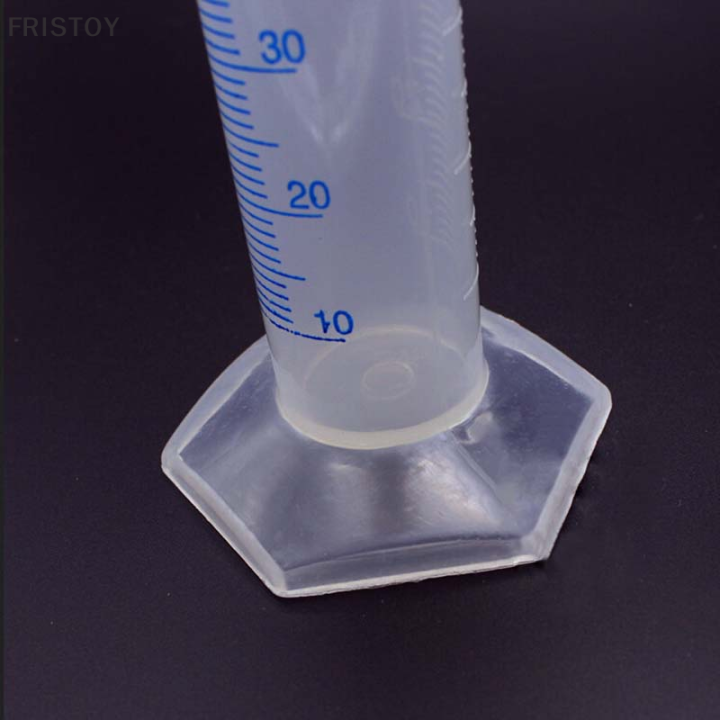 fristoy-พลาสติกวัดกระบอกทดลองทดลองทดลองใช้หลอดของเหลว