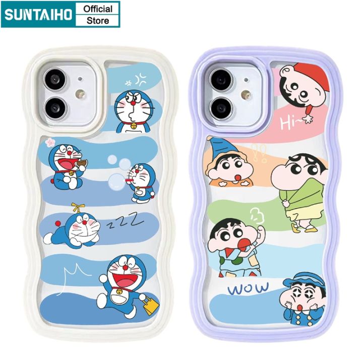 hot-sale-suntaiho-เคสโทรศัพท์มือถือแบบนิ่ม-tpu-ใส-ลายการ์ตูนอิโมติคอนแพ็กน่ารัก-สร้างสรรค์-สําหรับ-iphone-14-pro-13-12-11-pro-max-xr-xs-max-7-plus-8-plus