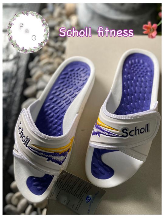 ของแท้พิเศษ-รองเท้า-scholl-fitness-90-deeluxe-3-0-sandals-the-same-style-in-the-mall