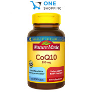 Viên uống bổ Tim Mạch Nature Made CoQ10 200 mg 140 viên của Mỹ