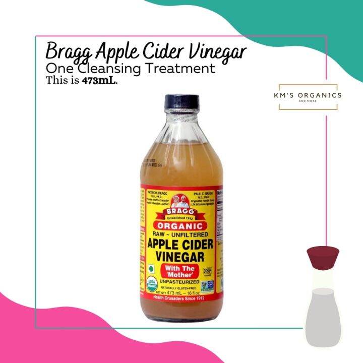 Bragg Organic Apple Cider Vinegar ACV Braggs Bragg's | Lazada PH