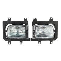 2Pcs Lens Cover Front Bumper Fog Light House For E30 318I 318Is 325I 325Is 325E 325Es 325Ix