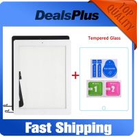 newprodects coming Replacement New Touch Screen Digitizer Tempered Glass Home Button Camera Holder For iPad 4 A1458 A1459 A1460 White Black