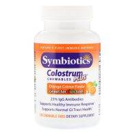 Symbiotics, Colostrum Plus, Orange Crème Flavor, 120 Chewable Tabs