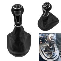 PU Leather 5/6 Speed Gear Shift Knob Lever Gaitor Boot Cover Case For Seat Leon II Toledo III Altea XL 2005-2012 Car Accessories