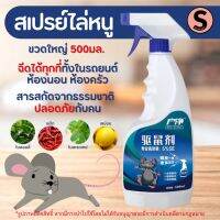 (ส่งฟรี ทั่วไทย) . Sustainable สเปรย์ไล่หนูออร์แกนิค 500ml ปลอดภัย สเปรย์ไล่หนู ไล่หนูในบ้าน ไล่หนูในรถ ป้องกันหนูเข้ารถ