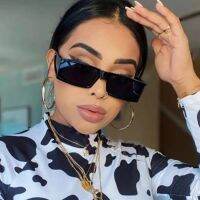 【CW】 DYTYMJ Punk Sunglasses Woman 2022 Mirror Men Rectangle Hip Hop Glasses De Sol Hombre