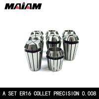 ชุด Er16 Collet Precision 0.008หัวจับ Er16 1-10มม. 1.5มม. 2.5มม. 3.5มม. 4.5มม. 3.175มม. Collet Chuck สำหรับเครื่องมือ CNC และผู้ถือ