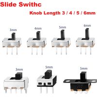 Micro Slide Switch 3mm 4mm 5mm 6mm Spdt 3Pin 5 Positions ss12f15 ss12f44 1p2t Small Toggle Mount Terminal Contact for Arduino Electrical Circuitry  Pa