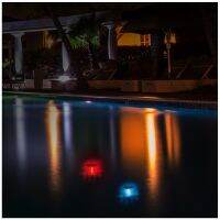 ❧❈❦ Submersible Light Anti-rust LED Rotatable Portable Colorful 600mAh Ornamental Underwater Lamp Outdoor Garden Decor