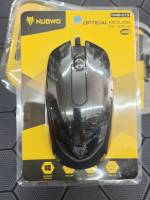 MOUSE USB OPTICALเมาส์สายยูเอสบี NMB-013 NUBWO 1200DPI LENGTH 1.5 m USB 2.0 support windows แข็งแรงทนทาน