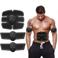 Ems Electric Muscle Stimulator For Exercises Abdominal Trainer Hip Buttock Six Pack Trainer Body Fitness Slimming Massage Electrical Circuitry  Parts