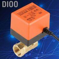 Dioo AC220V G34" DN20 2 Way ss Motorized Actuator Ball Valve High Precision