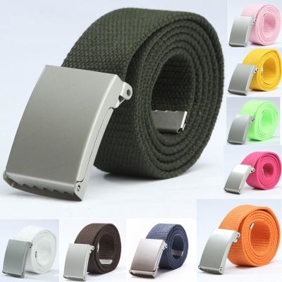 new Fashion High Quality Male Casual Belts Unisex Army Tactical Waist Belt Jeans Male Casual Luxury Canvas Webbing Waistband