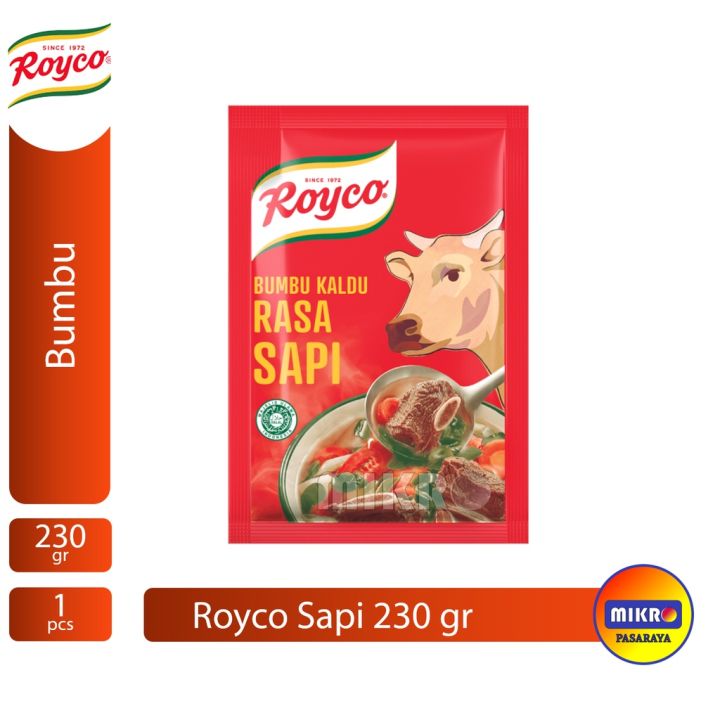 Royco Sapi Penyedap Rasa [230 G] Sapi Lazada Indonesia