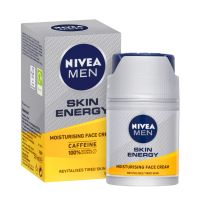 NIVEA MEN SKIN ENERGY MOISTURISER 50ml ครีมมอยซ์เจอร์ไรเซอร์บำรุงผิวหน้าผู้ชายสูตรพิเศษนำเข้าจากออสเตรเลีย