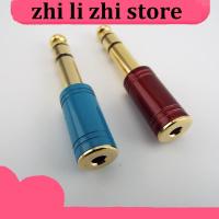 zhilizhi Store Male Stereo Plug To 3.5mm Female Jack Audio Connector Headphone Amplifier Adapter Microphone AUX 6.35mm