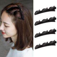 [A innovation] ใหม่ WomenBlack ถักเปีย HairpinsHair DecorateBangs ถือ Barrettes คาดศีรษะ FashionAccessories