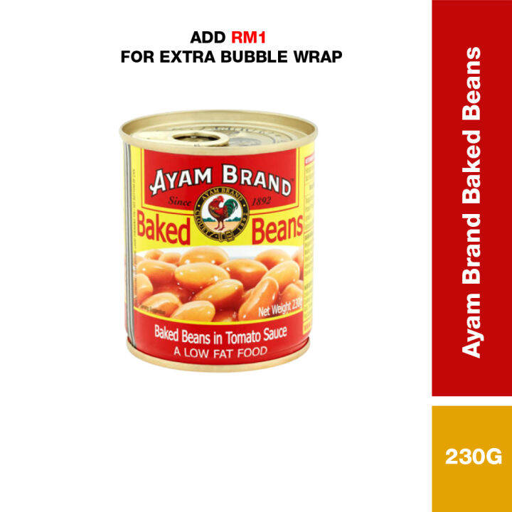 Ayam Brand Baked Beans 230g Lazada