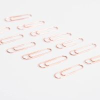 200pcs Small Mini Metal Paper Clips Bookmarks Photos Letter Binder Clip Stationery School Office Supplies drop shipping